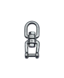 US STAINLESS 316 Stainless Swivel Eye and Jaw with Hexagonal Flush Pin 6mm
