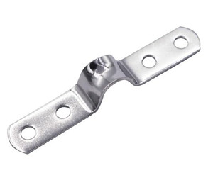 US STAINLESS 10 Pieces 316 Stainless Eye Strap Four Hole 10mm Type 324