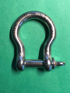 Stainless Steel 316 Forged Bow Shackles 5/16" (8mm) Marine Grade