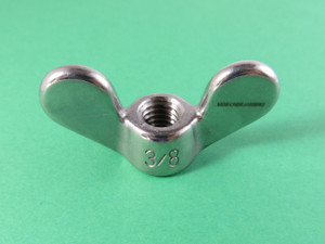 Stainless Steel 316 DIN315 3/8" Wing Nut