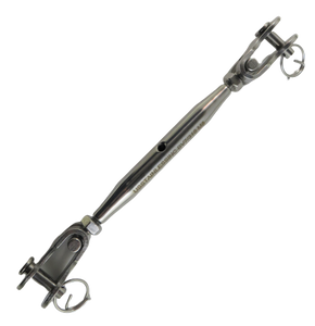 Stainless Steel 316 M6 Turnbuckle Rigging Screw Wide Toggle and Wide Toggle Marine Grade Stainless Steel 316 M6 Turnbuckle Rigging Screw Wide Toggle and Wide Toggle Marine Grade