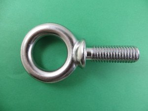 Stainless Steel 316 5/8" x 1 3/4" UNC Machinery Eye Bolt Marine Grade