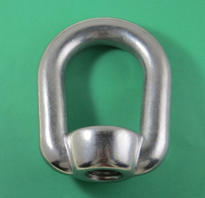 Stainless Steel 316 Type 804 US Shape Lifting Eye Nut 5/8" UNC Marine Grade