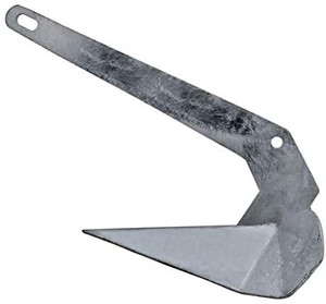 Galvanized Delta Anchor 11lbs (5kg) Fast Set Plow Anchor Galvanized Delta Anchor 11lbs (5kg) Fast Set Plow Anchor