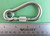 Stainless Steel 316 Spring Hook with Screw Nut and Eyelet Carabiner 5/16" (8mm) Marine Grade Stainless Steel 316 Spring Hook with Screw Nut and Eyelet Carabiner 5/16" (8mm) Marine Grade