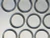 Stainless Steel 316 Round Ring Welded 3/16" x 2" (5mm x 50mm) Marine Grade