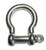 Stainless Steel 316 Bow Shackle 3/4" (19mm) Marine Grade