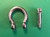Stainless Steel 316 Bow Shackle Forged Large 3/8" (10mm) Marine Grade