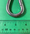 Stainless Steel 316 Spring Hook with Eyelet Carabiner 3/8" (9mm) Marine Grade
