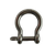 Stainless Steel 316 Bow Shackle with Locking Pin 1/4" (6mm) Marine Grade