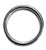 Stainless Steel 316 Round Ring Welded 3/16" x 1 5/8" (5mm x 40mm) Marine Grade