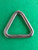 Stainless Steel 316 Triangle Ring Welded 5/16" x 1 3/4" (8mm x 45mm) Marine