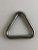 Stainless Steel 316 Triangle Ring Welded 5/16" x 1 3/4" (8mm x 45mm) Marine