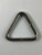 Stainless Steel 316 Triangle Ring Welded 1/4" x 1 3/4" (6mm x 45mm) Marine Grade