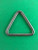 Stainless Steel 316 Triangle Ring Welded 3/16" x 1 3/4" (5mm x 45mm) Marine