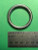 Stainless Steel 316 Round Ring Welded 1/4" x 1.5" (6mm x 35mm) Marine Grade