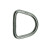 Stainless Steel 316 D Ring 3/16" x 1 3/16" (5mm x 30mm) Marine Grade