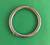 Stainless Steel 316 Round Ring Welded 1/4" x 1 3/4" (6mm x 45mm) Marine Grade Stainless Steel 316 Round Ring Welded 1/4" x 1 3/4" (6mm x 45mm) Marine Grade