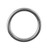 10 Pieces Stainless Steel 316 Round Ring Welded 1/8" x 5/8" (3mm x 15mm) Marine Grade