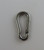 Stainless Steel 316 Spring Hook Carabiner 11/64" (4.5mm) No Eye Marine Grade