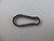 Stainless Steel 316 Spring Hook No Eye Carabiner 1/8" (3mm) Marine Grade
