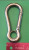 Stainless Steel 316 Spring Hook with Eyelet Carabiner 1/2" (12mm) Marine Grade