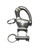 US Stainless Snap Shackle with Forged Swivel Jaw Type 2476 12mm (1/2") Marine Grade 316 Stainless