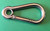 Stainless Steel 316 Spring Hook with Eyelet Carabiner 3/16" (5mm) Marine Grade