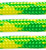 US Ropes Type III Commercial 550 Paracord 100' Hank Made in USA Survival Cord Parachute Outdoor (Day Glow)