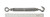 US STAINLESS Stainless Steel 316 M12 Turnbuckle Hook and Eye 12mm Marine Grade
