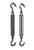 US STAINLESS 2 Pieces Stainless Steel 316 M8 Turnbuckle Hook and Hook 8mm Marine Grade