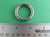 US STAINLESS 10 Pieces Stainless Steel 304 Round Ring Welded 1/4" x 1" (6mm x 25mm ID)