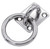 US Stainless Stainless Steel 304 Square Pad Eye with Ring 3/16" 5mm (35mm x 30mm) 