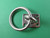 US Stainless Stainless Steel 304 Square Pad Swivel Eye with Ring 5/16" 8mm