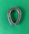 Stainless Steel 304 Wire Rope Thimble Casting with Closed End 1/4" (6mm)