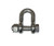 US STAINLESS Stainless Steel (316) Anchor Shackle 5/8" (16mm) Oversized Bolt Pin Forged US Type Marine Grade D Shackle