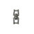 US Stainless Stainless Steel 316 Anchor Swivel Jaw and Jaw with Hexagonal Flush Pin 6mm or 1/4" Marine Grade