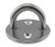 US Stainless Stainless Steel 304 Round Pad Eye 1/4" 6mm (1.5" 40mm Diameter) 