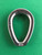 Stainless Steel 304 Wire Rope Thimble Casting with Closed End 5/16" (8mm)