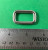 Stainless Steel 304 Rectangle Adjusting Ring 3/16" x 1" (5mm x 25mm)