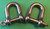 US STAINLESS Stainless Steel 304 D Shackle (5/8" 16mm D Shackle)
