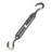 US STAINLESS Stainless Steel 316 Turnbuckle Hook and Hook 3/16" Marine Grade