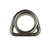 US Stainless 304 Stainless D Ring with Thimble Welded 10mm (3/8" x 2 9/16")