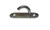 US Stainless 304 Stainless Steel Oblong Pad Eye Hook 5/16" (8mm)