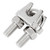 US STAINLESS 10 Pieces Stainless Steel 304 3/16" 5mm Standard Wire Rope Clip for 3/16" Wire Rope