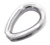 US STAINLESS 316 Stainless Wire Rope Thimble Casting with Closed End 7/8"