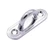 US Stainless Stainless Steel 316 Oblong Pad Eye 3/16" (5mm) Marine Grade