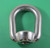Stainless Steel 316 Type 804 US Shape Lifting Eye Nut 1" UNC Marine Grade