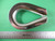 Stainless Steel 316 3/4" (19mm) Wire Rope Thimbles Heavy Duty Marine Grade for rope size 3/4"