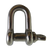 Stainless Steel (316) D Shackle 5/16" Forged US Type Oversized 3/8" Pin Marine Grade